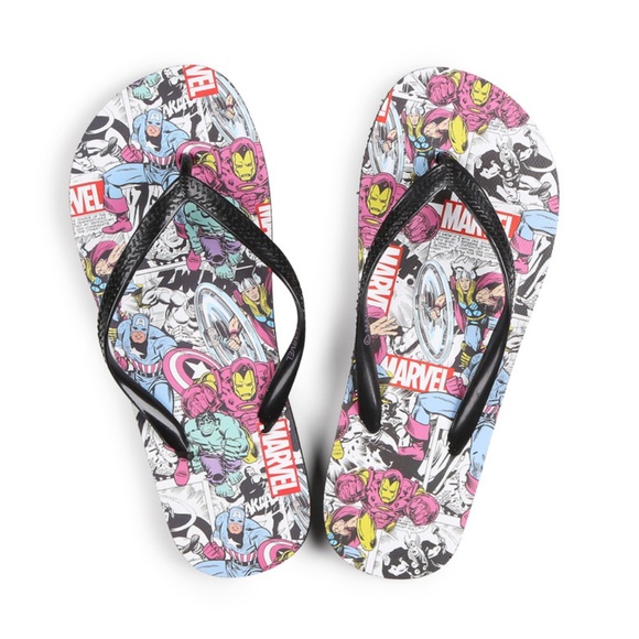 Marvel Shoes - Marvel Women's Size 5 Flip Flops